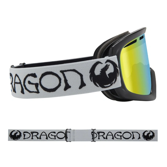 Gogle narciarskie Dragon D1 OTG Classic Grey snowboardowe soczewki S3, S1