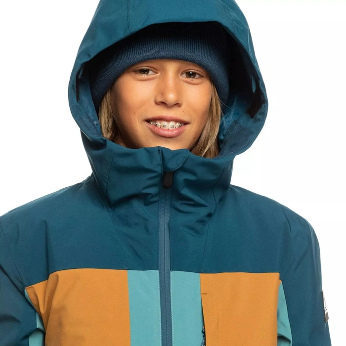 Kurtka chłopięca Quiksilver Ambition zimowa narciarska niebieska 10K