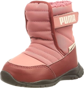 Buty dziecięce Puma Nieve śniegowce różowe