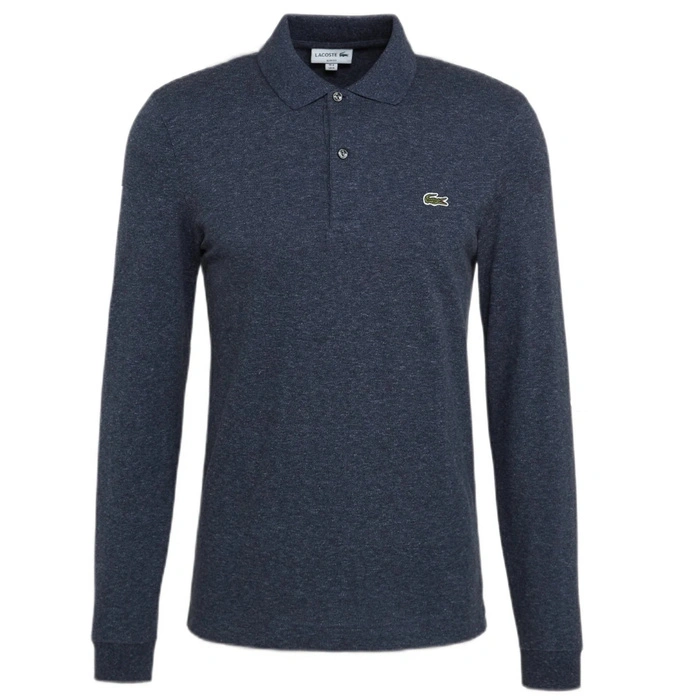 Koszulka męska Lacoste Polo niebieska o dopasowanym kroju r. XS