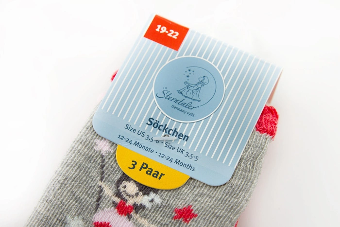 Skarpetki niemowlęce Sterntaler 3-pak r. 15-16