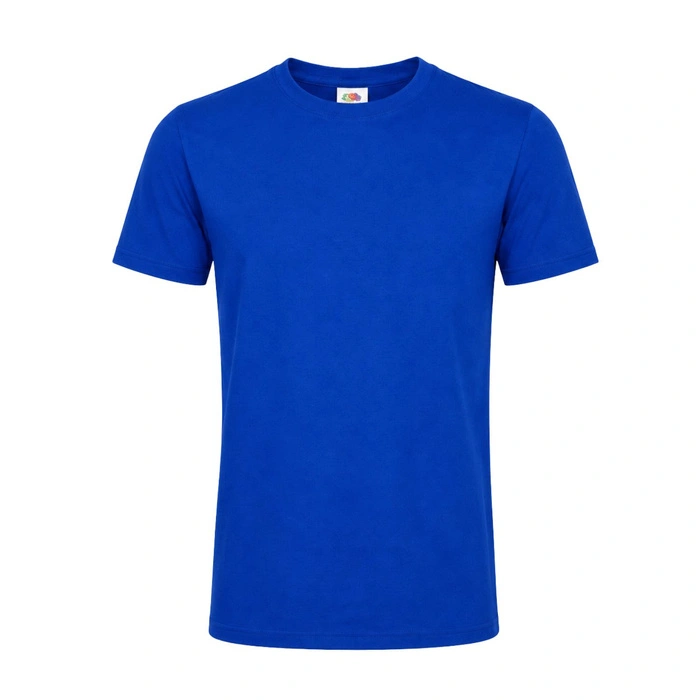 Koszulka męska Fruit of the Loom Valueweight niebieska t-shirt r. L