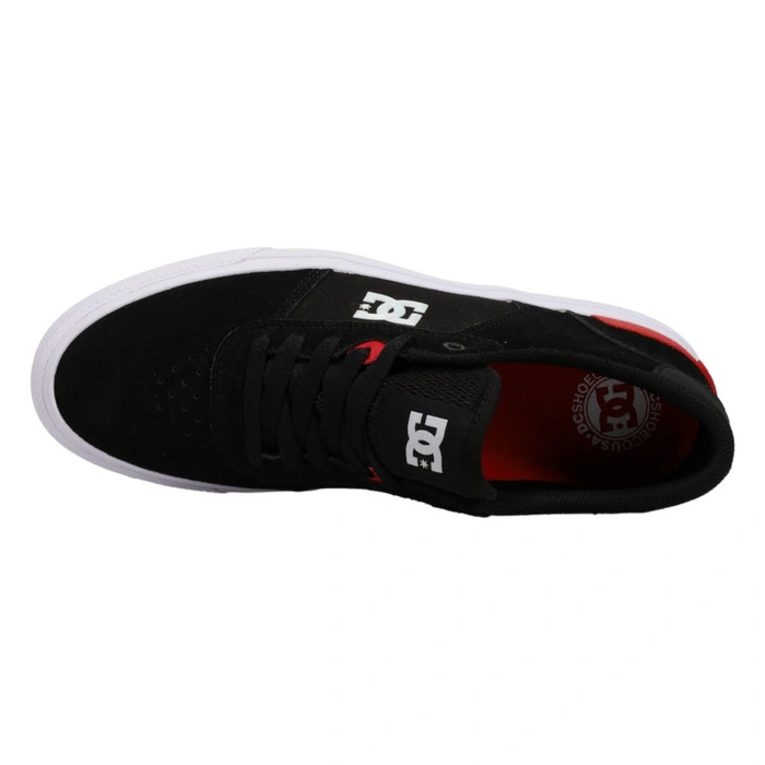 Buty męskie Dc Shoes Teknic S Skate skórzane miejskie czarne