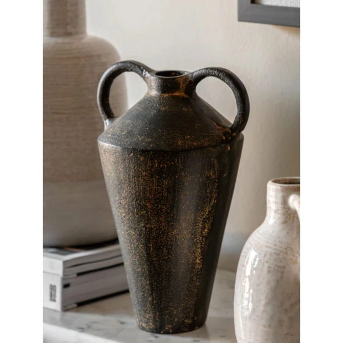 Wazon Design Vase Gobi 24 cm aluminium ręcznie wykonany