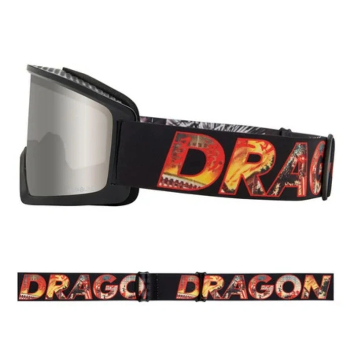 Gogle narciarskie Dragon DX3 plus OTG Klash snowboardowe szyby S3, S2