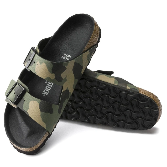 Klapki męskie Birkenstock Arizona bs regular moro r. 41