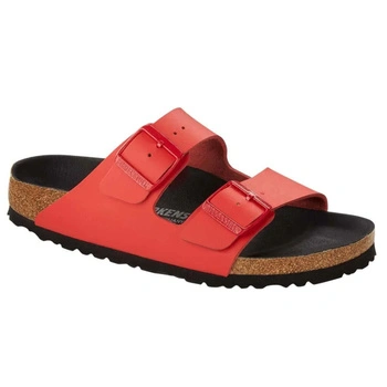 Klapki damskie Birkenstock Arizona BS birko-flor czerwony r. 37