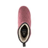 Kapcie damskie Kamik Puffy wysokie ocieplane bordowe r. 38