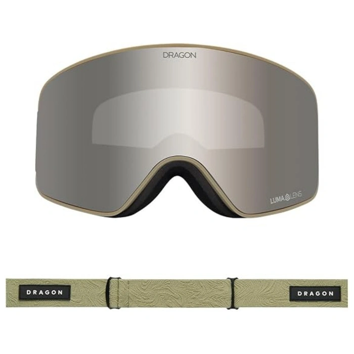 Gogle snowboardowe Dragon NFX MAG OTG Earth dwie szyby S3 + S1 unisex