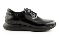 Buty męskie Lumberjack Matrix eleganckie czarne lakierowane r. 42