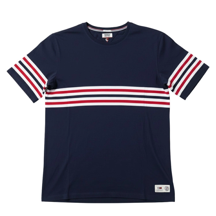 Koszulka męska Tommy Jeans Oversize granatowa