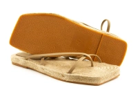 Sandały damskie ZARA boho espadryle i minimalistyczne paski r. 39