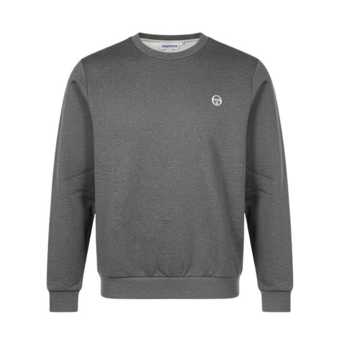 Bluza męska Sergio Tacchini Sweat Iconic klasyczna szara r. S