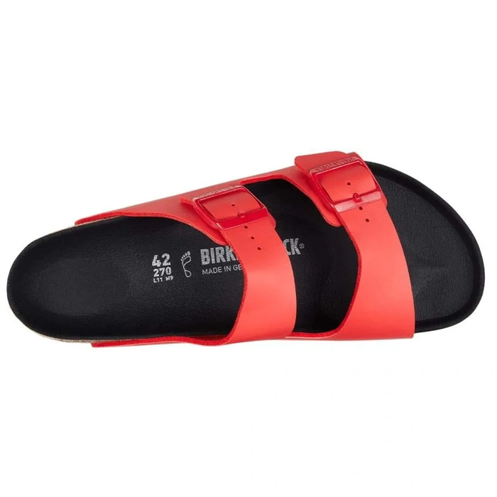 Klapki męskie Birkenstock Arizona BS regular czerwony r. 43