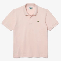 Koszulka męska Lacoste polówka bawełniana jasno różowa r. XS