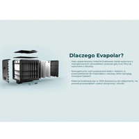 Klimator ewaporacyjny Evapolar evaSMART EV-3000 Urban Grey nawilżacz powietrza