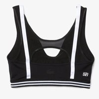Top sportowy Lacoste Sport biustonosz treningowy czarny r. M