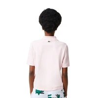 Koszulka damska Lacoste Lacoste Holiday Polo klasyczna różowa r. XXS