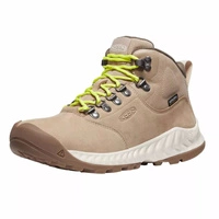 Buty trekkingowe damskie Keen Nxis Evo Wp Mid wysokie wodoodporne brązowe r. 36