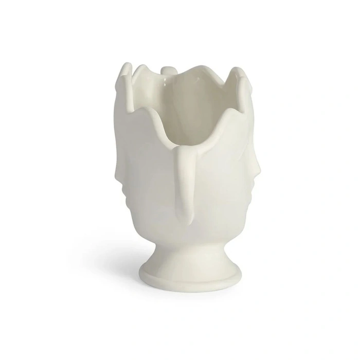 Waza porcelanowa Jonathan Adler Giuliette biała 39 cm