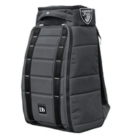 Plecak unisex Db Bags The Strom miejski sportowy z naszywkami szary z 30 L
