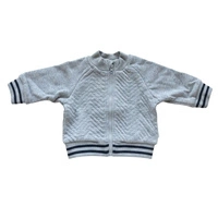 Bluza chłopięca Chicco szara zasuwana