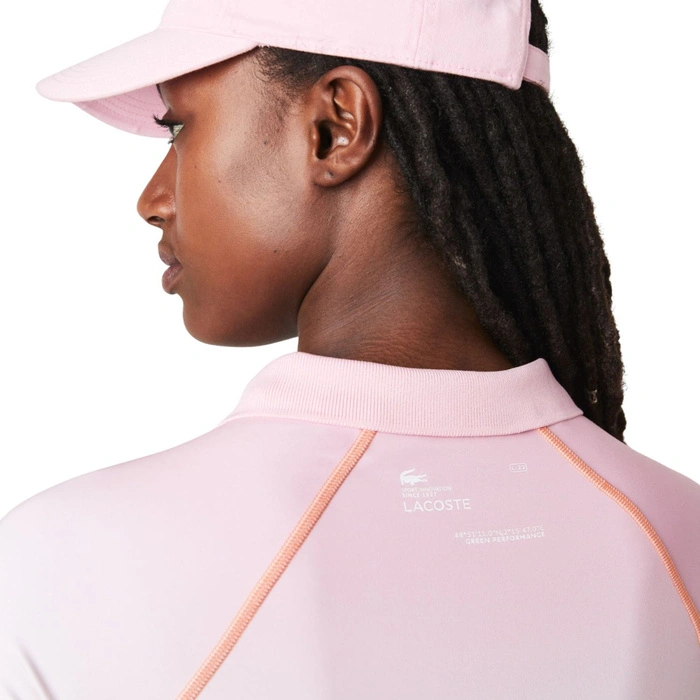 Koszulka damska Lacoste Summer treningowa crop wielokolorowa r. L