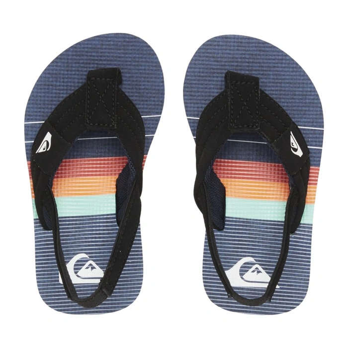 Klapki dziecięce Quiksilver Molokai na lato z gumką r. 22