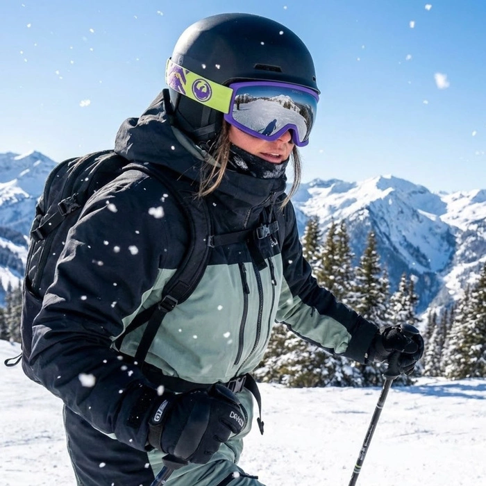 Gogle narciarskie Dragon DX3 OTG snowboardowe soczewka S2