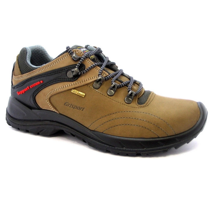 Buty damskie Grisport Support trekkingowe niskie brązowe