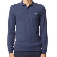 Koszulka męska Lacoste Polo niebieska o dopasowanym kroju r. XS