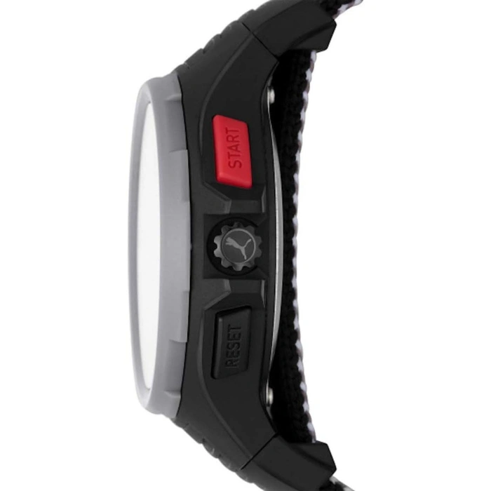 Zegarek męski sportowy Puma Bold P5073 kwarcowy cyfrowo-analogowy czarny