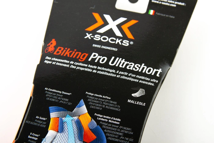 Skarpety X-Socks Bike Racing rowerowe czarne niskie r. 35-38