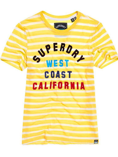 Koszulka Superdry West Coast Stripe entry